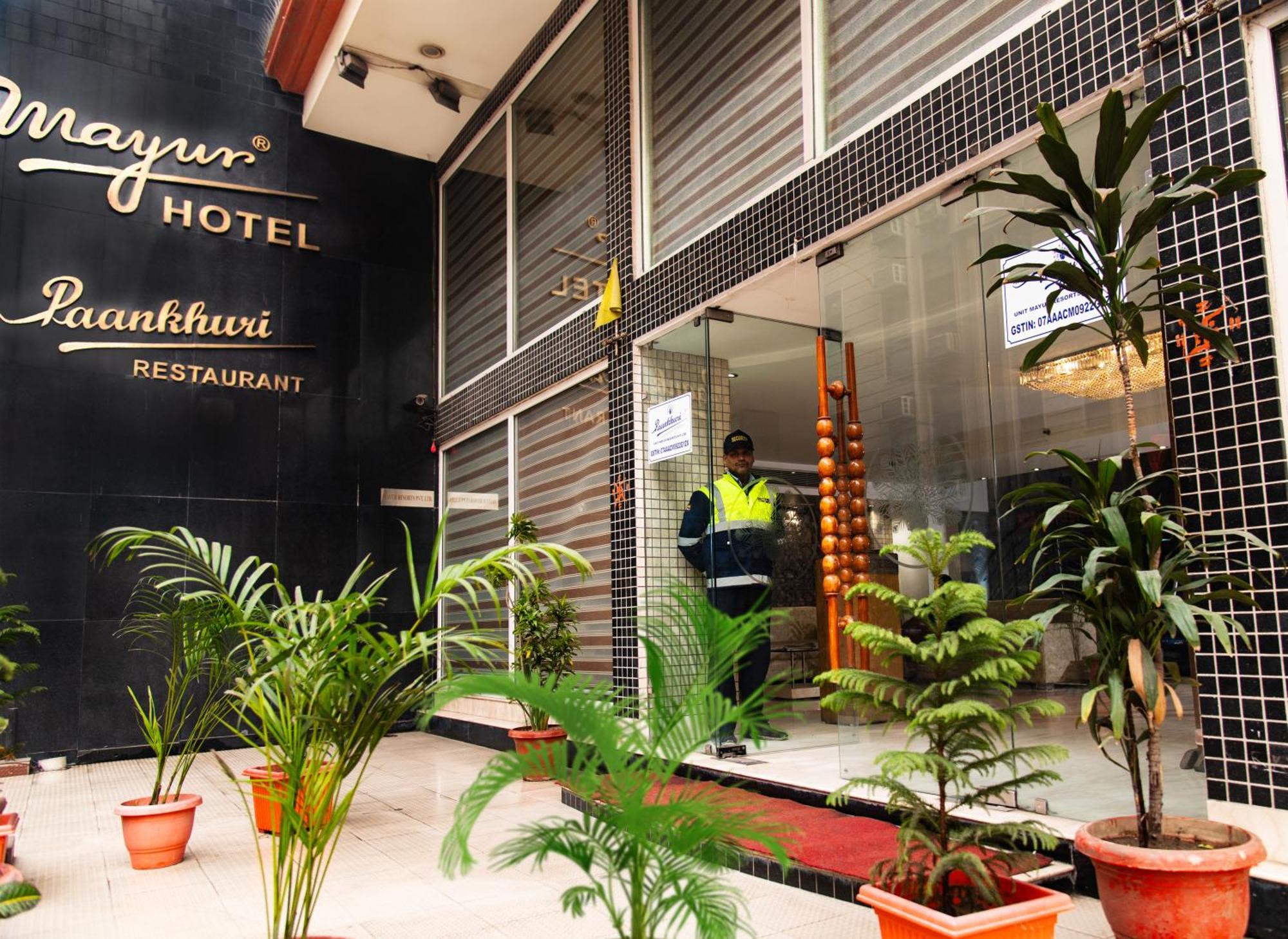 Mayur Hotel Нью-Дели Экстерьер фото